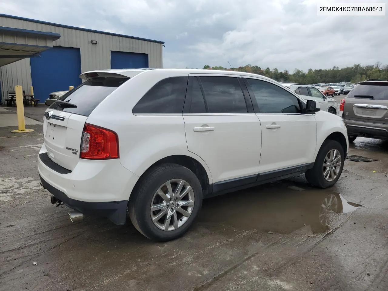 2011 Ford Edge Limited VIN: 2FMDK4KC7BBA68643 Lot: 73105294