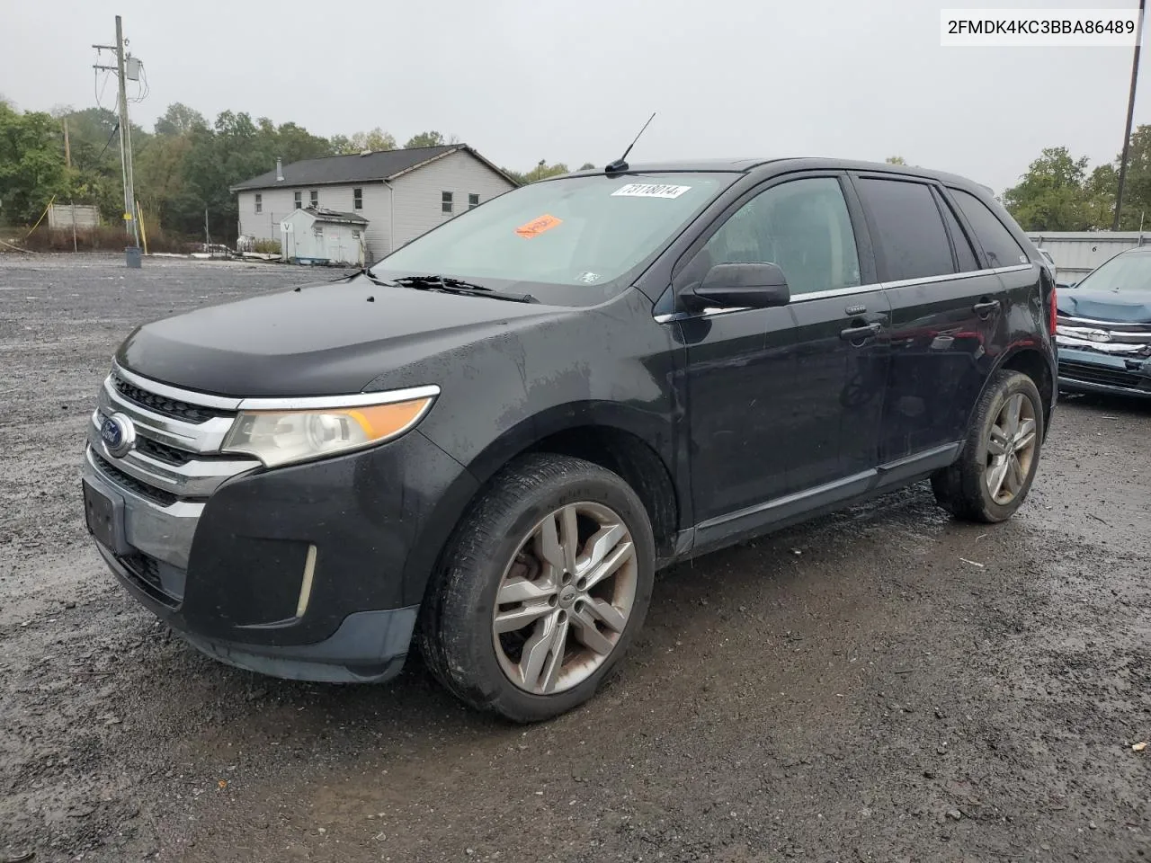 2011 Ford Edge Limited VIN: 2FMDK4KC3BBA86489 Lot: 73118014