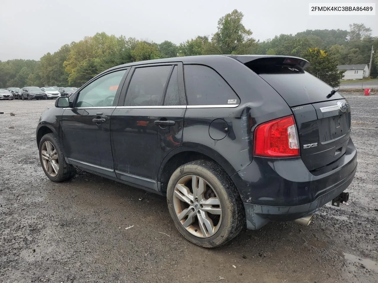 2011 Ford Edge Limited VIN: 2FMDK4KC3BBA86489 Lot: 73118014