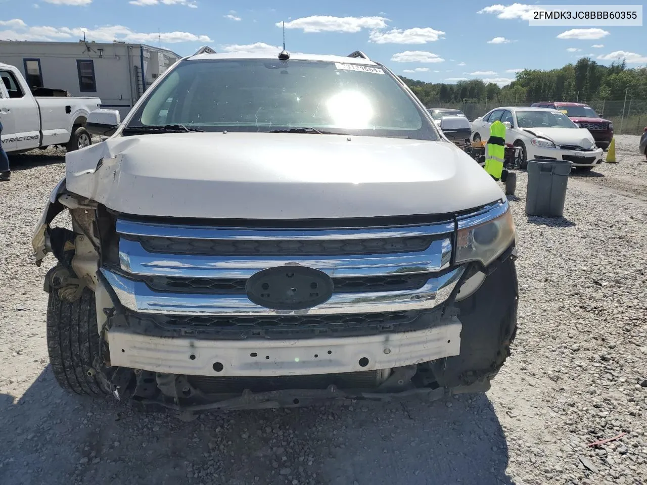 2011 Ford Edge Sel VIN: 2FMDK3JC8BBB60355 Lot: 73134654