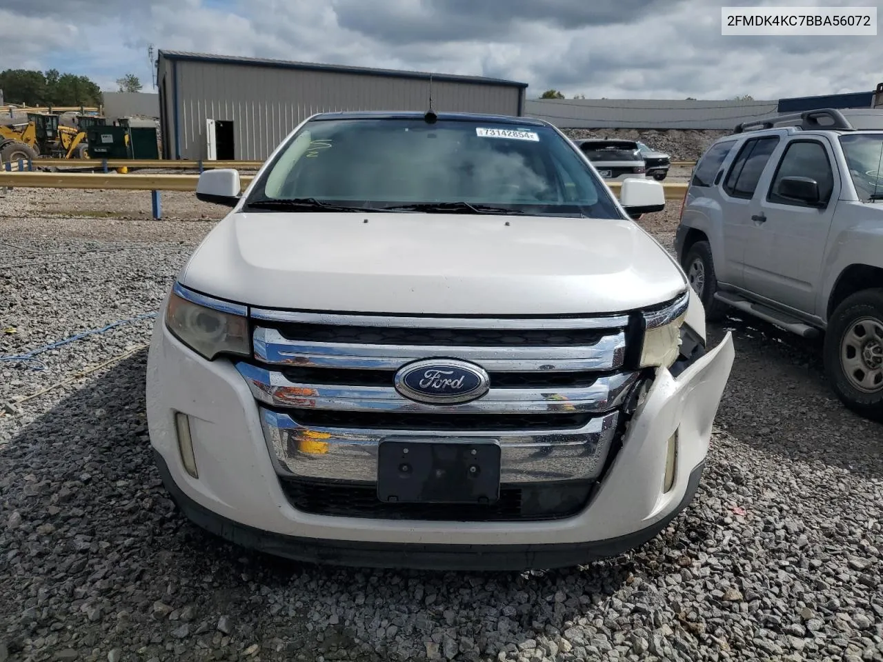 2011 Ford Edge Limited VIN: 2FMDK4KC7BBA56072 Lot: 73142854