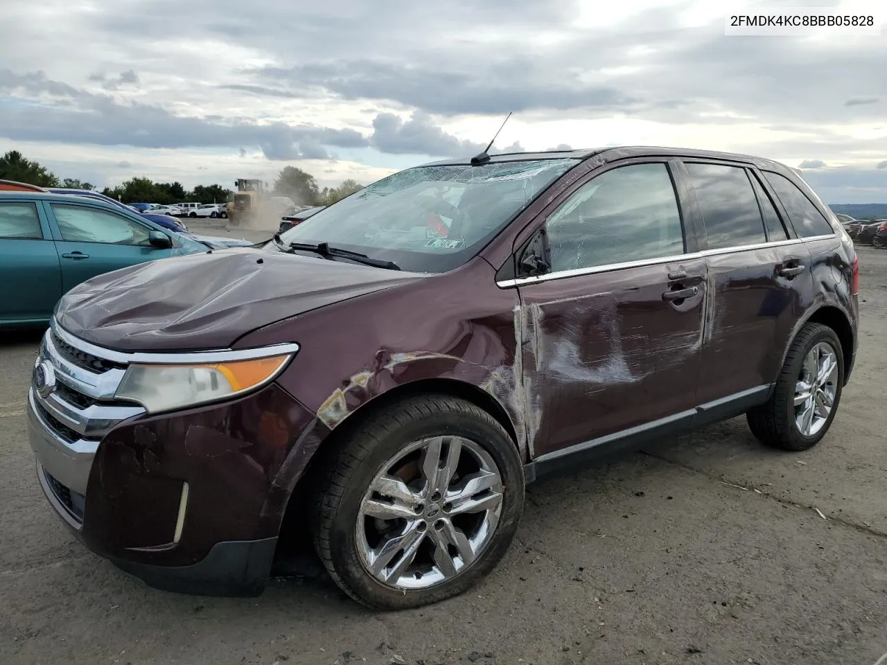 2011 Ford Edge Limited VIN: 2FMDK4KC8BBB05828 Lot: 73771614