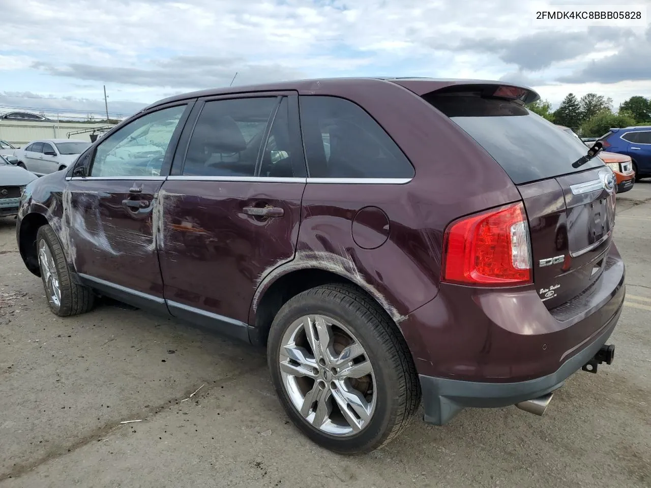 2011 Ford Edge Limited VIN: 2FMDK4KC8BBB05828 Lot: 73771614