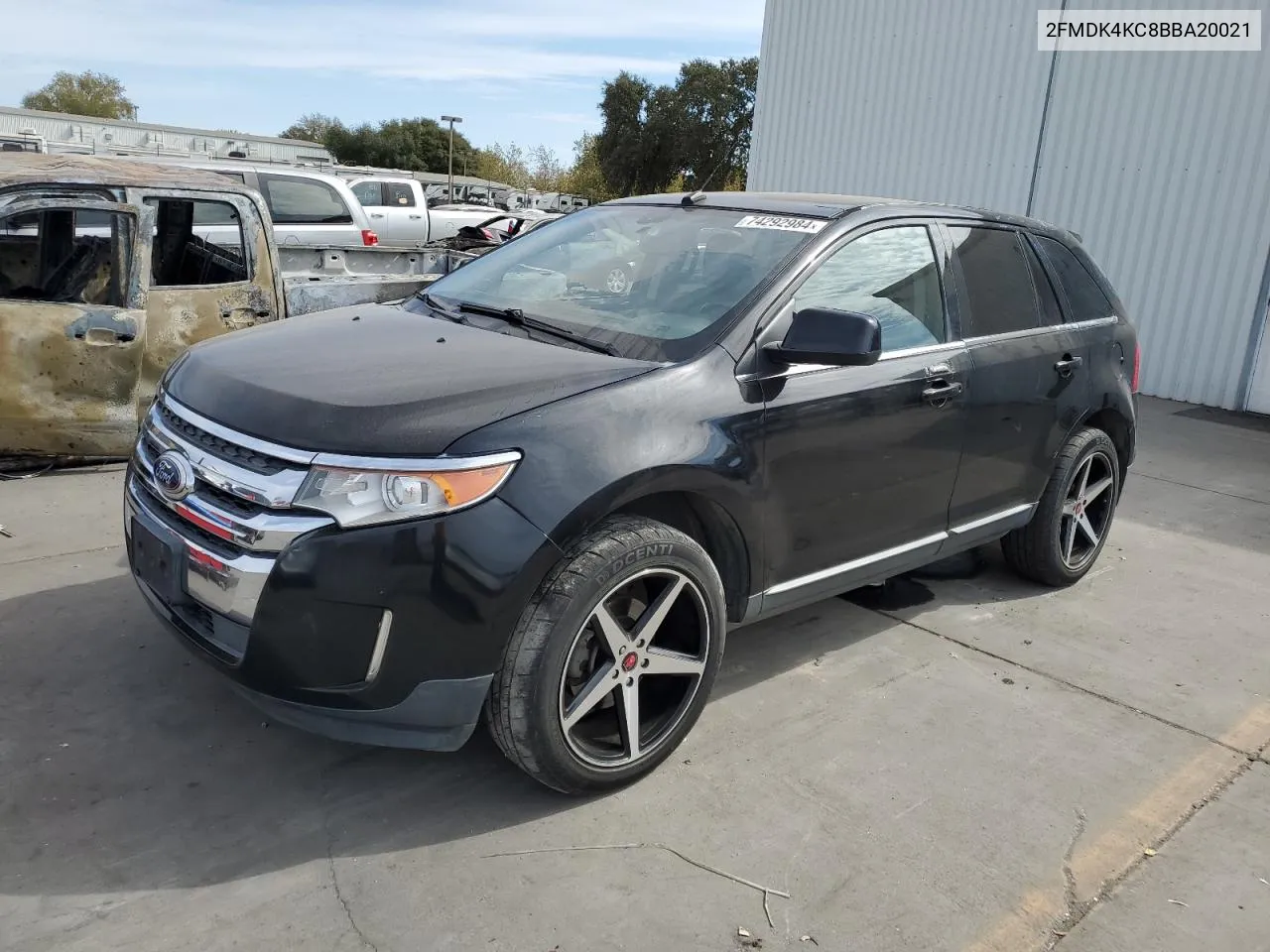 2011 Ford Edge Limited VIN: 2FMDK4KC8BBA20021 Lot: 74292984