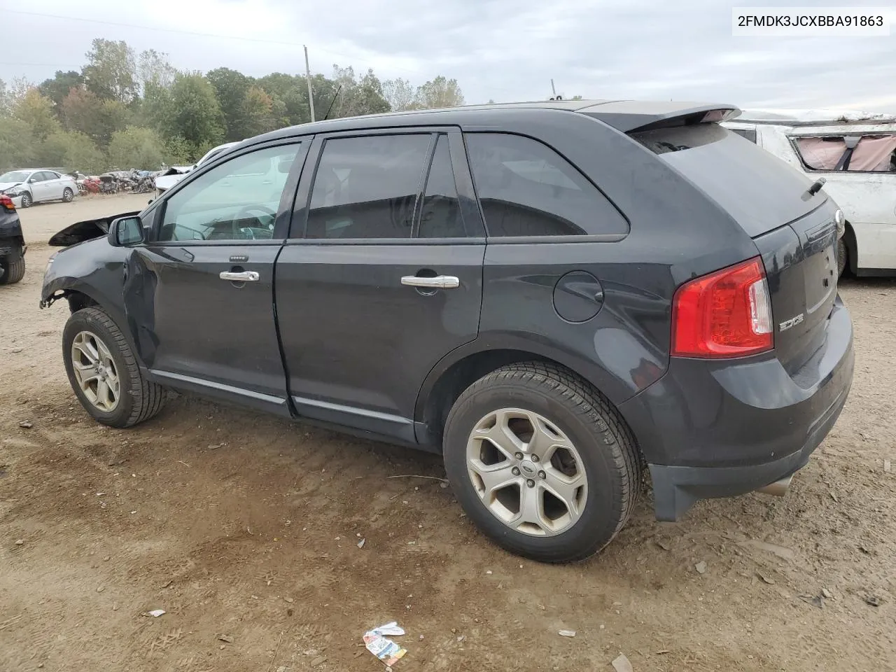 2011 Ford Edge Sel VIN: 2FMDK3JCXBBA91863 Lot: 74352314