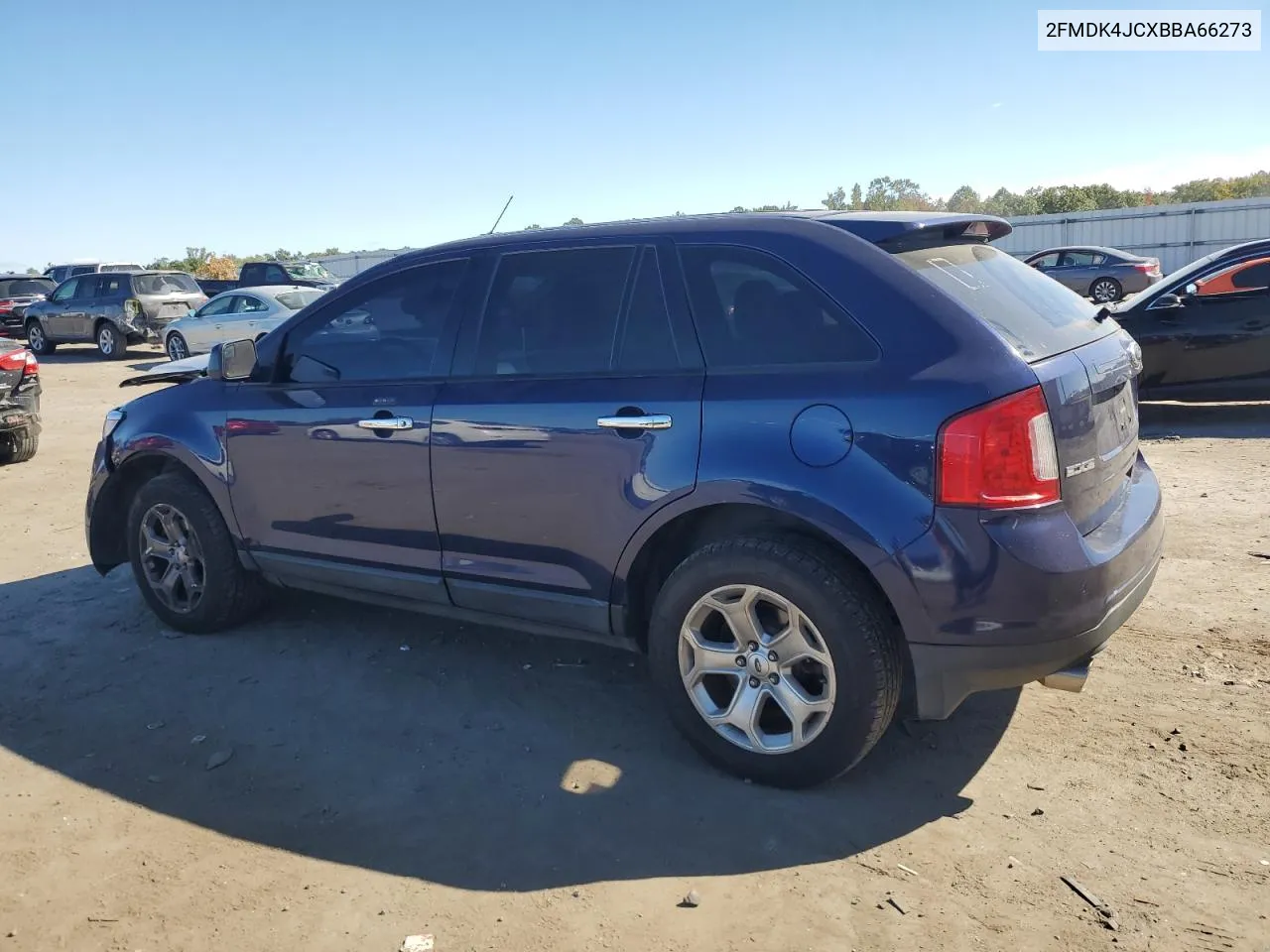 2011 Ford Edge Sel VIN: 2FMDK4JCXBBA66273 Lot: 74509184