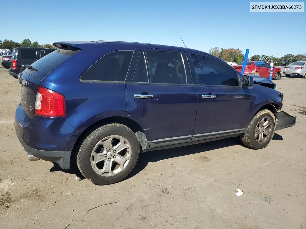 2011 Ford Edge Sel VIN: 2FMDK4JCXBBA66273 Lot: 74509184