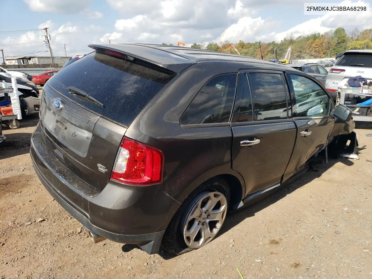 2011 Ford Edge Sel VIN: 2FMDK4JC3BBA68298 Lot: 74617734