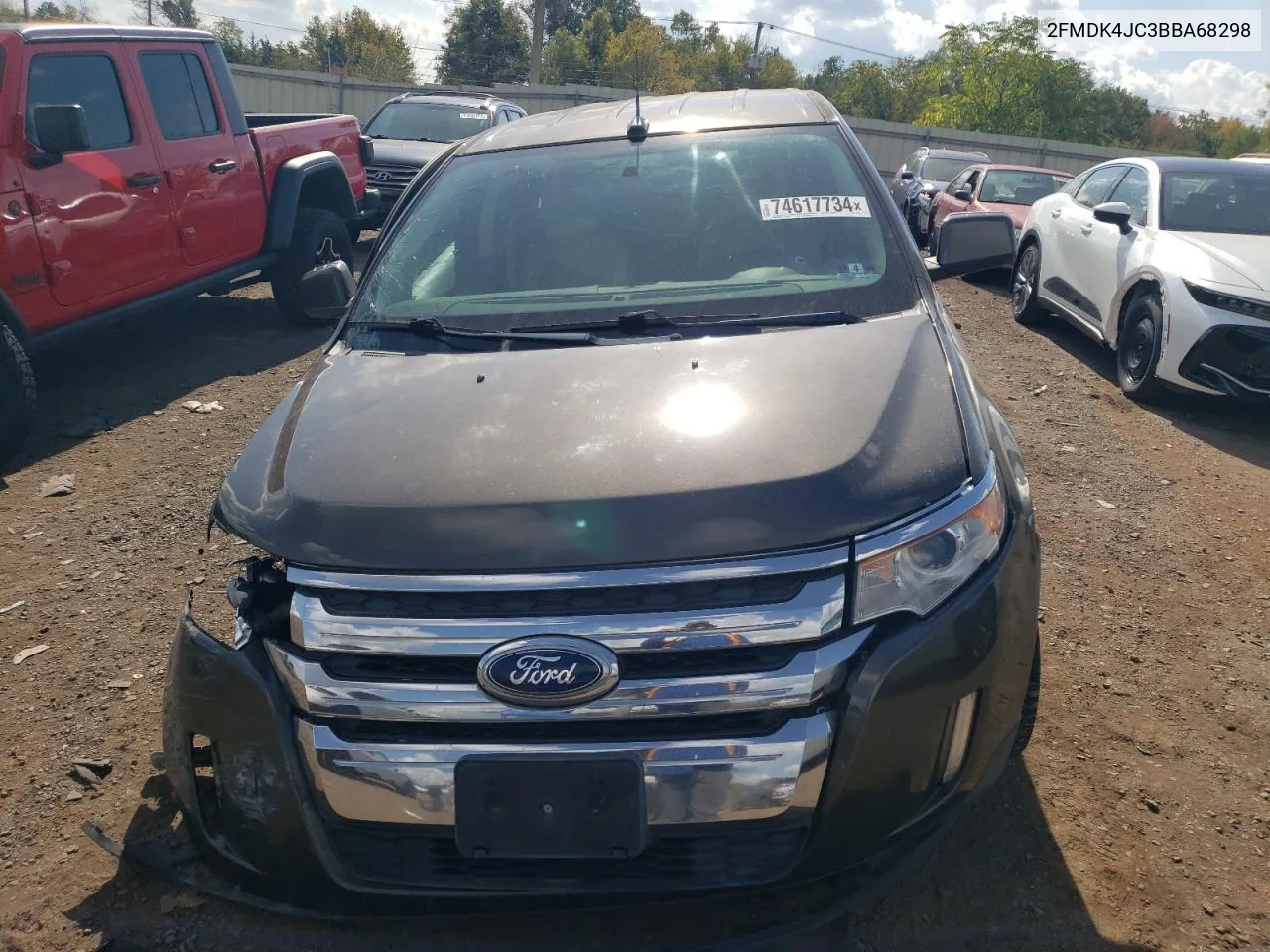 2011 Ford Edge Sel VIN: 2FMDK4JC3BBA68298 Lot: 74617734