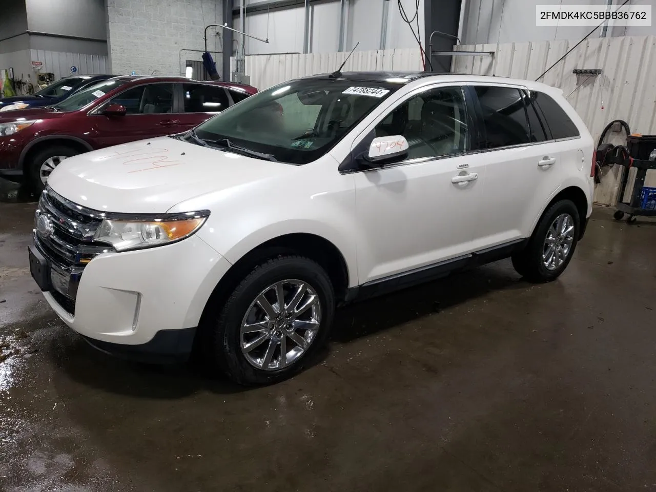 2011 Ford Edge Limited VIN: 2FMDK4KC5BBB36762 Lot: 74788244