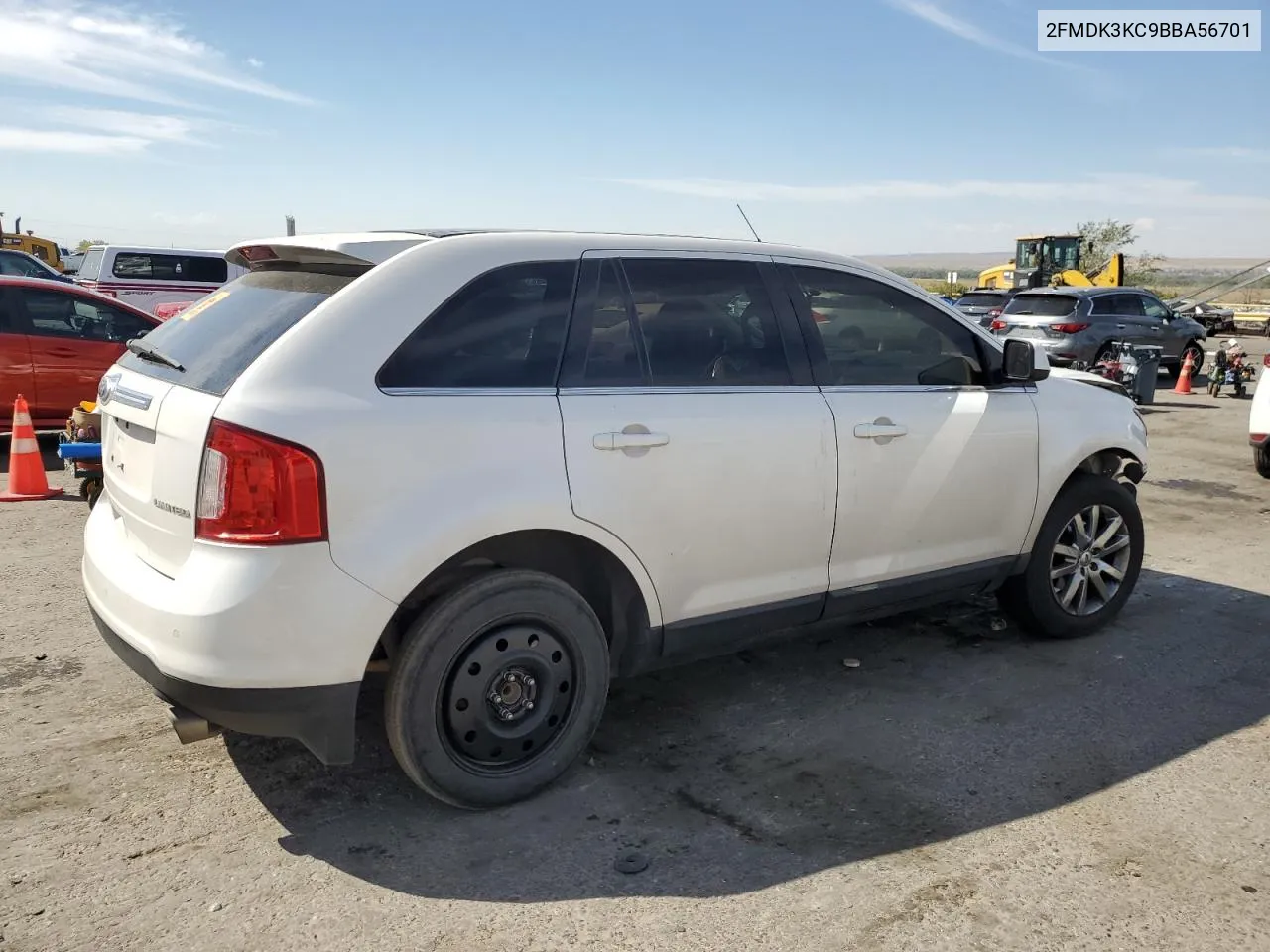 2011 Ford Edge Limited VIN: 2FMDK3KC9BBA56701 Lot: 74974704