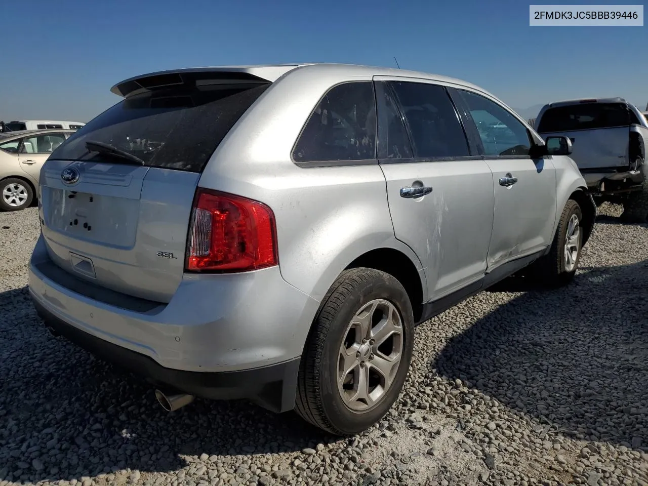 2011 Ford Edge Sel VIN: 2FMDK3JC5BBB39446 Lot: 75419224