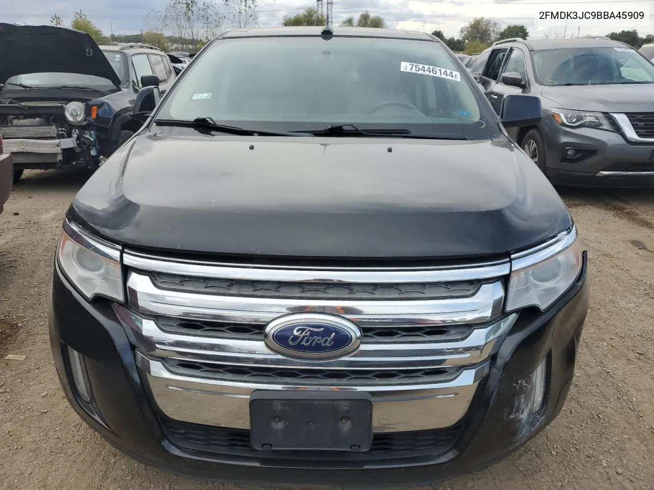 2011 Ford Edge Sel VIN: 2FMDK3JC9BBA45909 Lot: 75446144