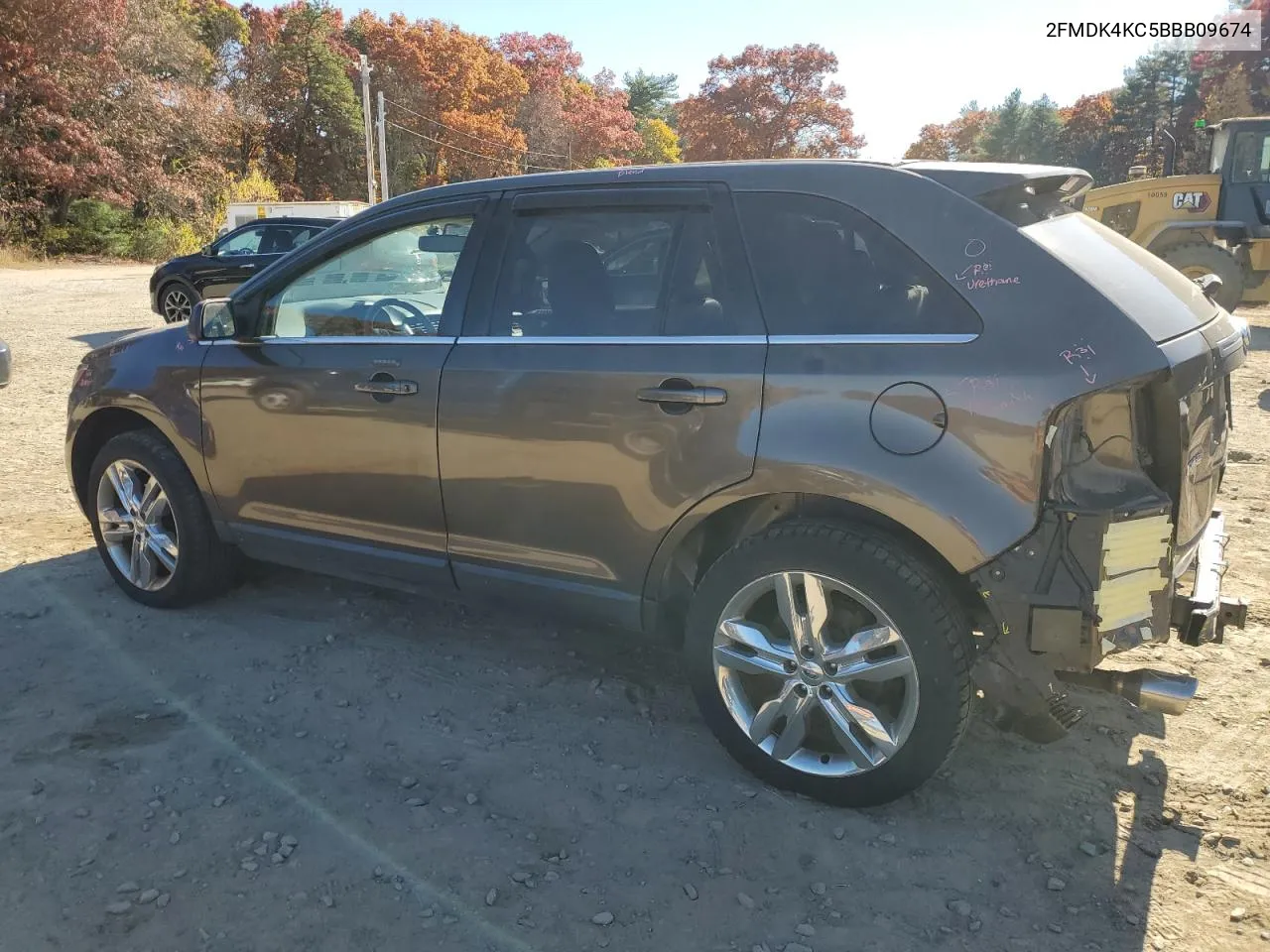 2011 Ford Edge Limited VIN: 2FMDK4KC5BBB09674 Lot: 75557664