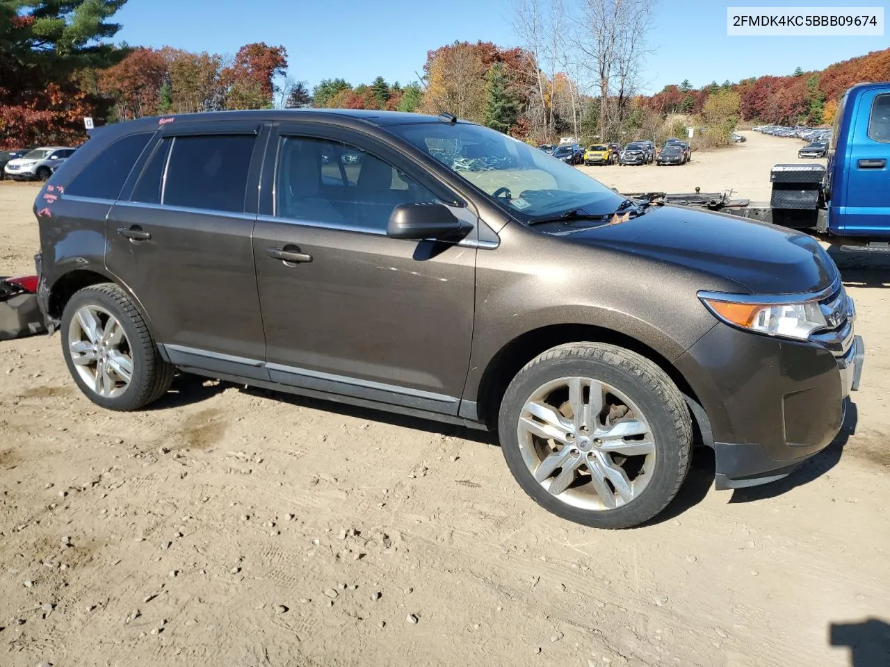 2011 Ford Edge Limited VIN: 2FMDK4KC5BBB09674 Lot: 75557664