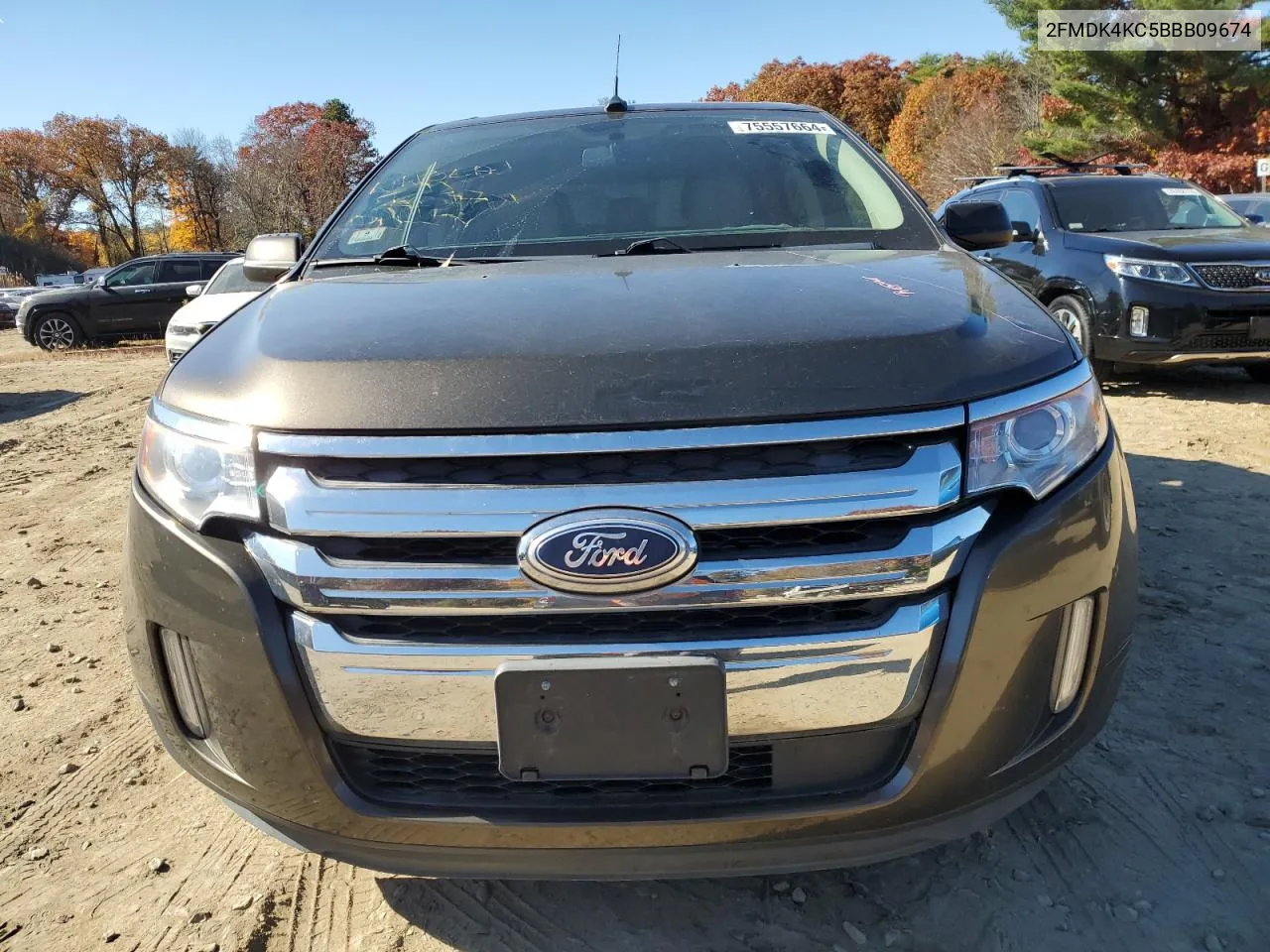 2011 Ford Edge Limited VIN: 2FMDK4KC5BBB09674 Lot: 75557664