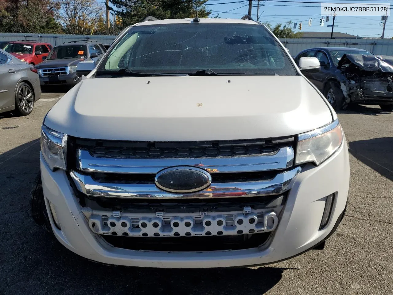 2011 Ford Edge Sel VIN: 2FMDK3JC7BBB51128 Lot: 76354524