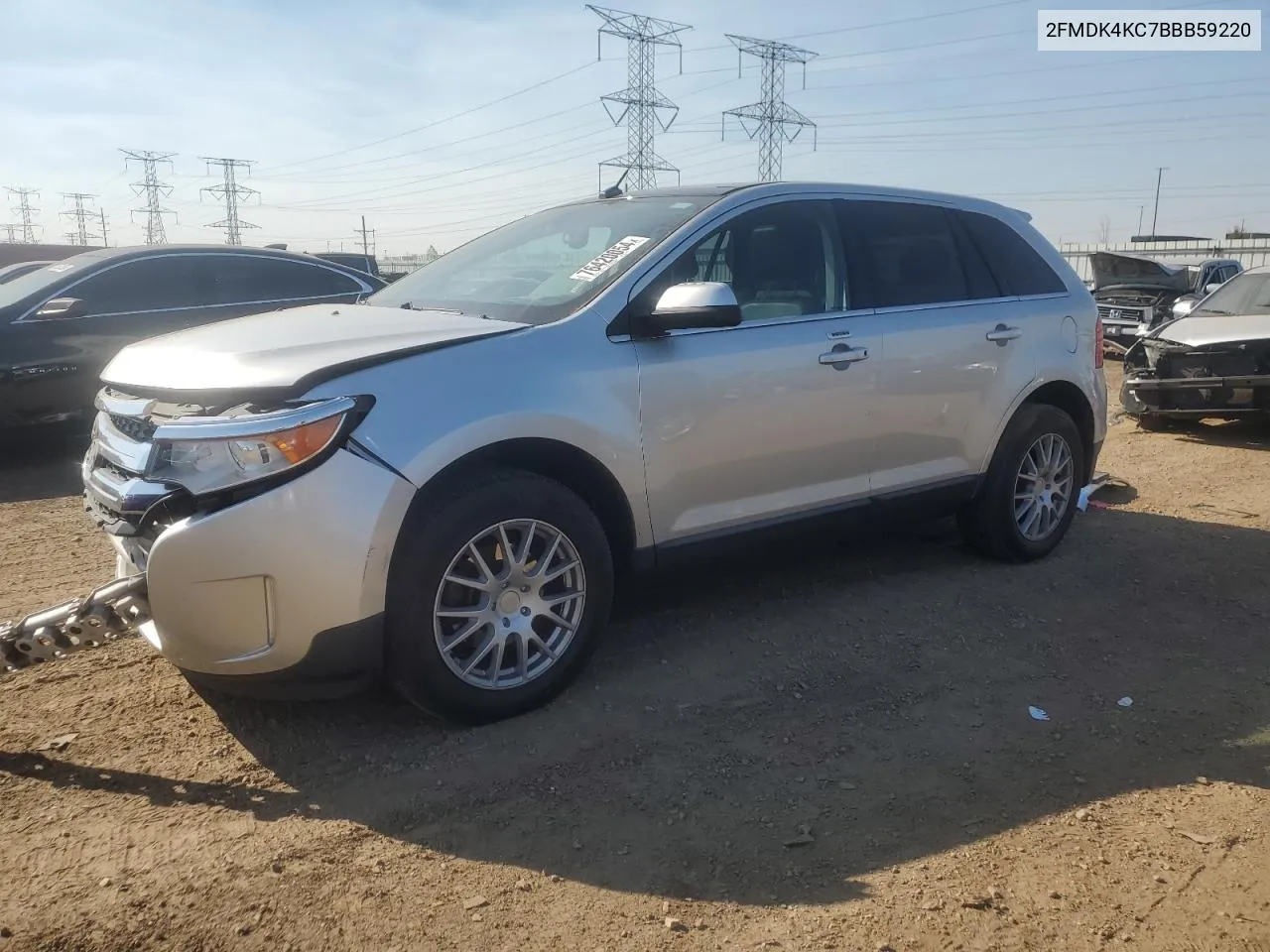 2011 Ford Edge Limited VIN: 2FMDK4KC7BBB59220 Lot: 76420054