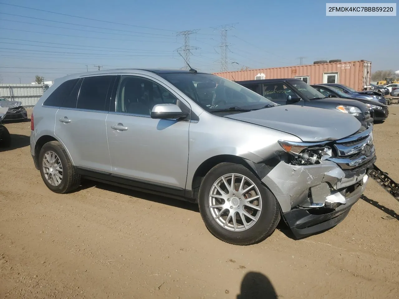 2011 Ford Edge Limited VIN: 2FMDK4KC7BBB59220 Lot: 76420054