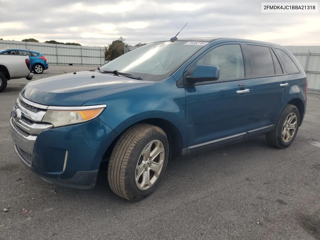 2011 Ford Edge Sel VIN: 2FMDK4JC1BBA21318 Lot: 76452764