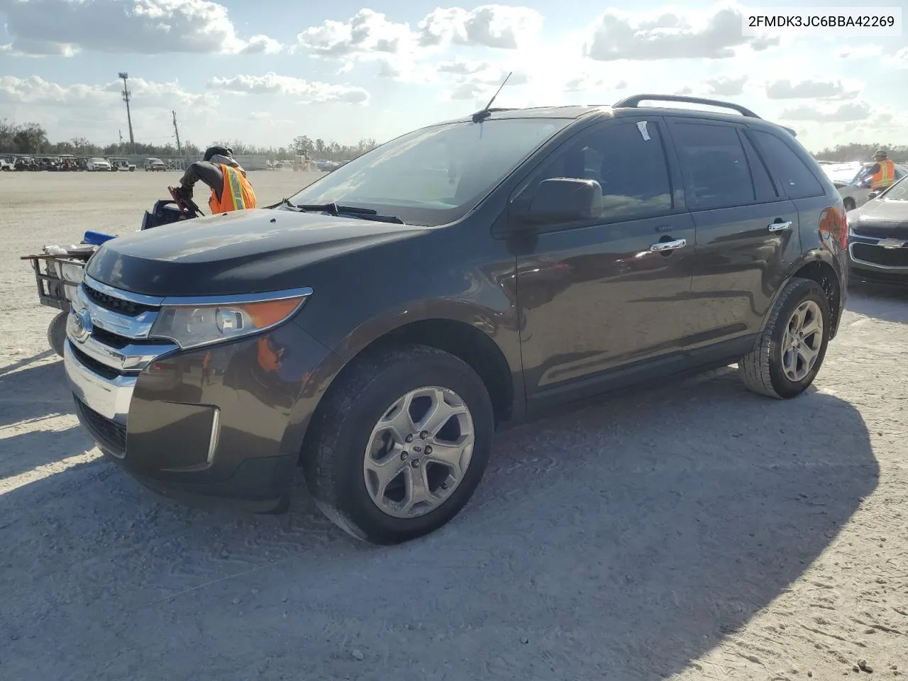 2011 Ford Edge Sel VIN: 2FMDK3JC6BBA42269 Lot: 76604724