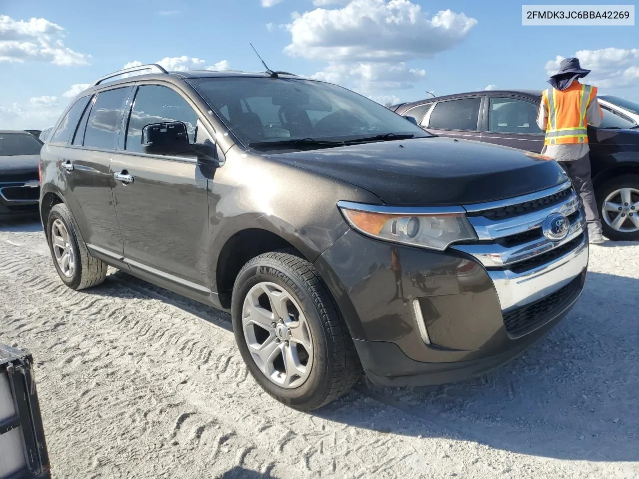 2011 Ford Edge Sel VIN: 2FMDK3JC6BBA42269 Lot: 76604724