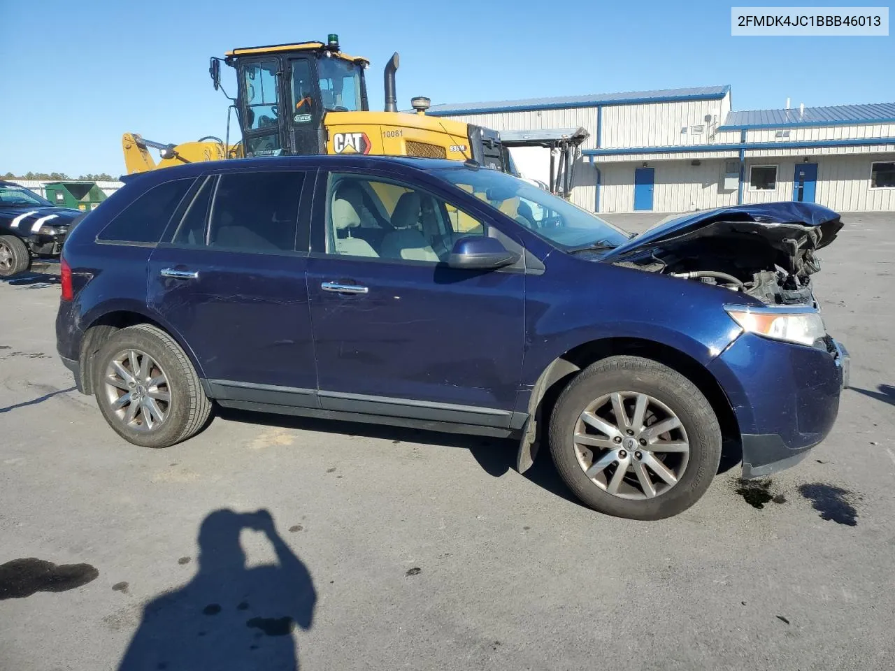 2011 Ford Edge Sel VIN: 2FMDK4JC1BBB46013 Lot: 76771204