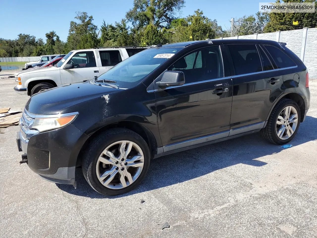 2011 Ford Edge Limited VIN: 2FMDK3KC9BBA56309 Lot: 76987314