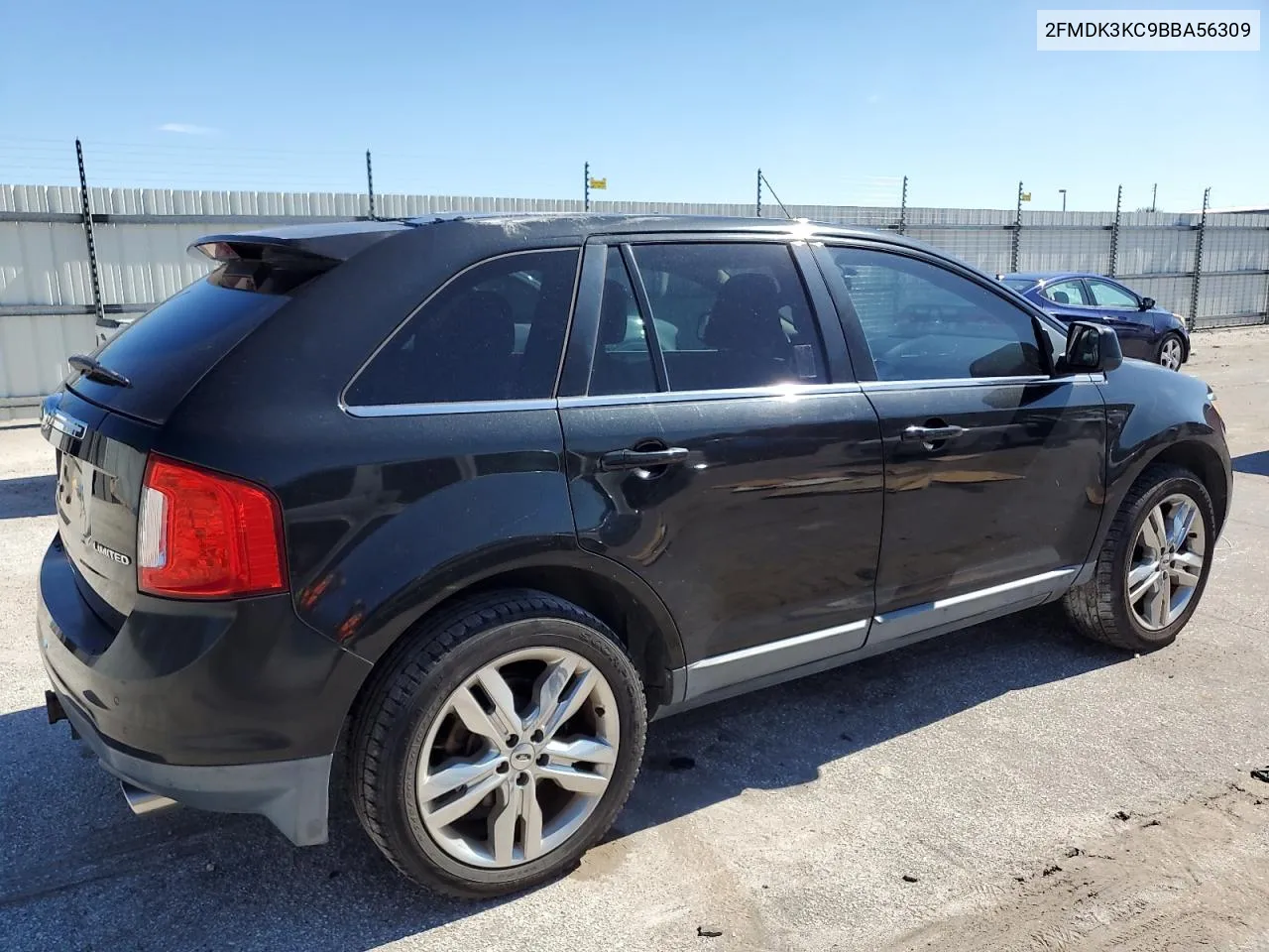 2011 Ford Edge Limited VIN: 2FMDK3KC9BBA56309 Lot: 76987314