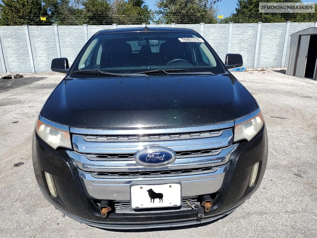 2011 Ford Edge Limited VIN: 2FMDK3KC9BBA56309 Lot: 76987314