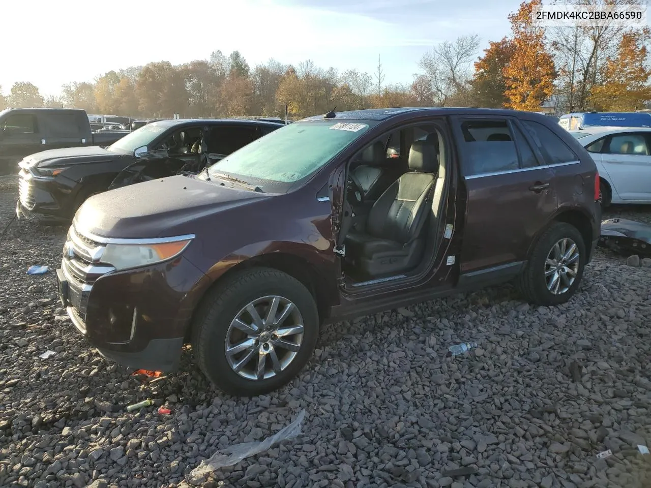 2011 Ford Edge Limited VIN: 2FMDK4KC2BBA66590 Lot: 77381124