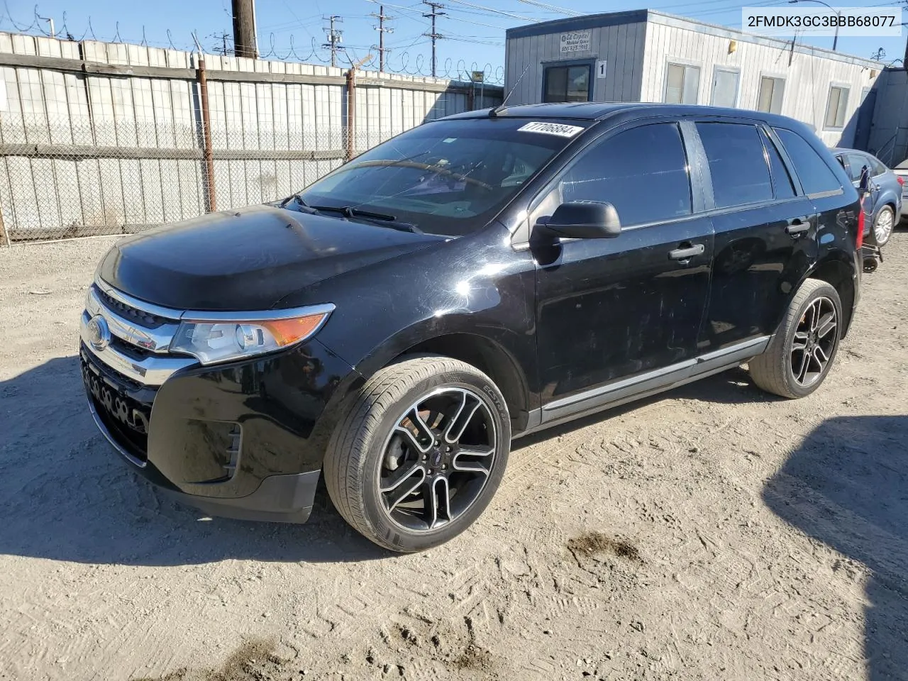 2011 Ford Edge Se VIN: 2FMDK3GC3BBB68077 Lot: 77706884