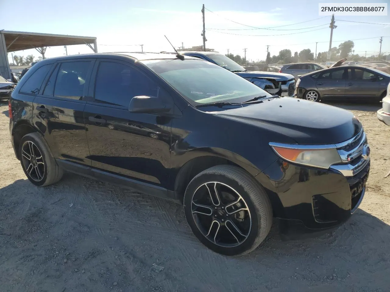 2011 Ford Edge Se VIN: 2FMDK3GC3BBB68077 Lot: 77706884