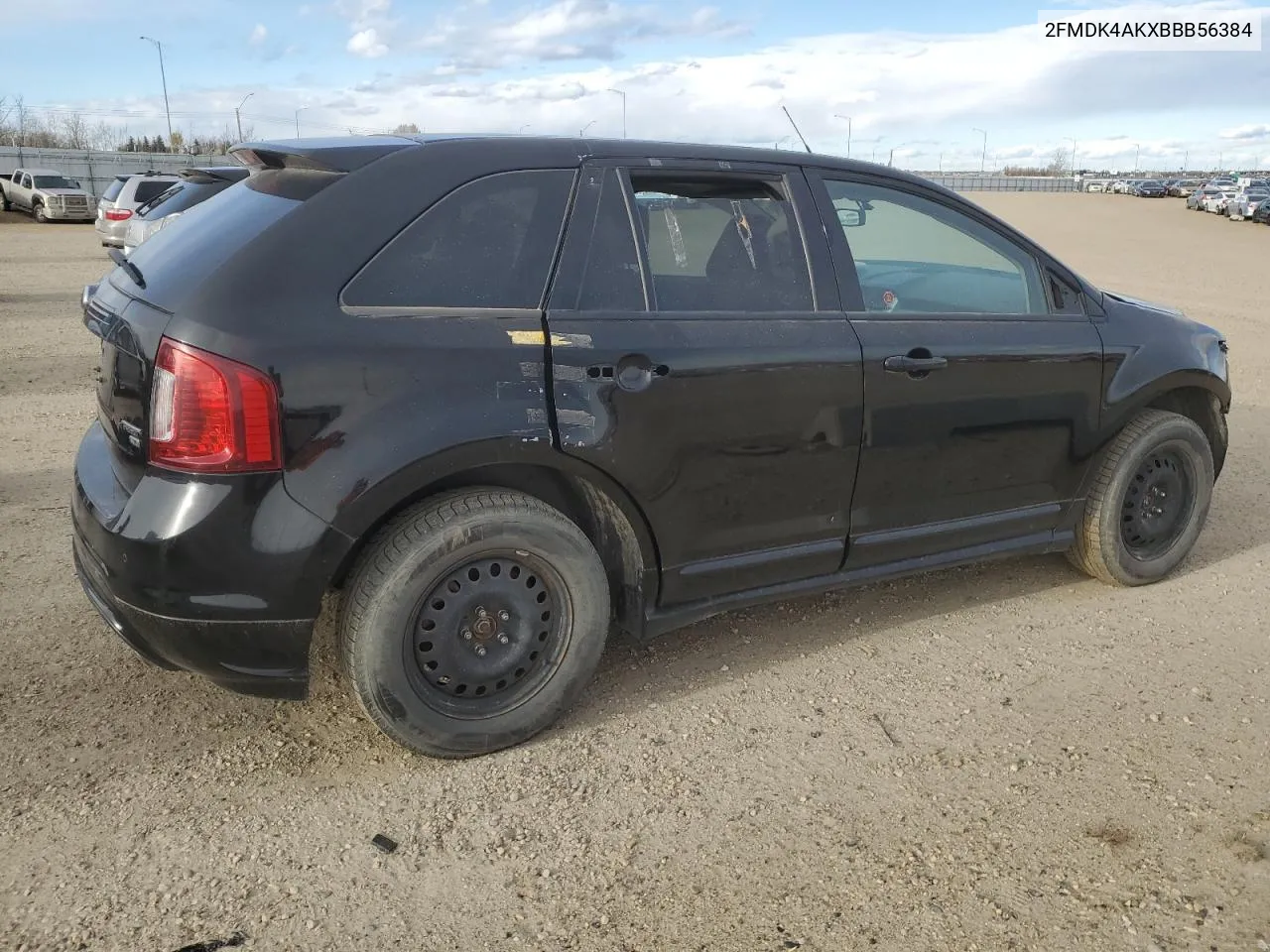 2011 Ford Edge Sport VIN: 2FMDK4AKXBBB56384 Lot: 77812814