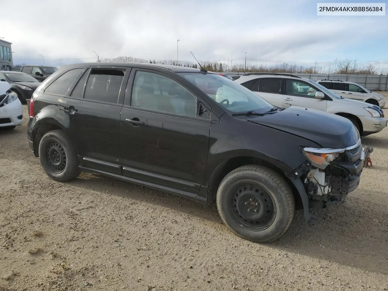 2011 Ford Edge Sport VIN: 2FMDK4AKXBBB56384 Lot: 77812814