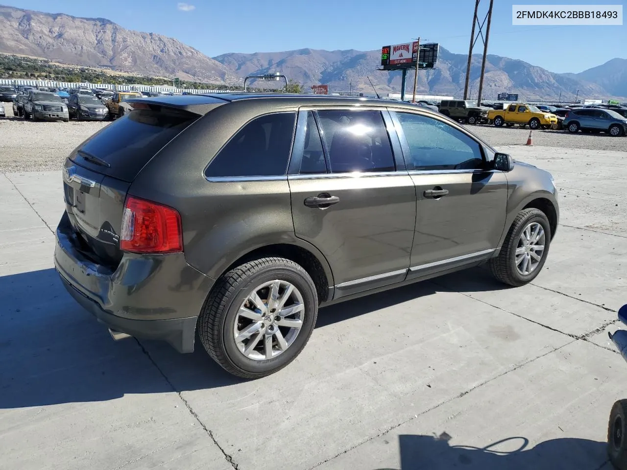 2011 Ford Edge Limited VIN: 2FMDK4KC2BBB18493 Lot: 77858154