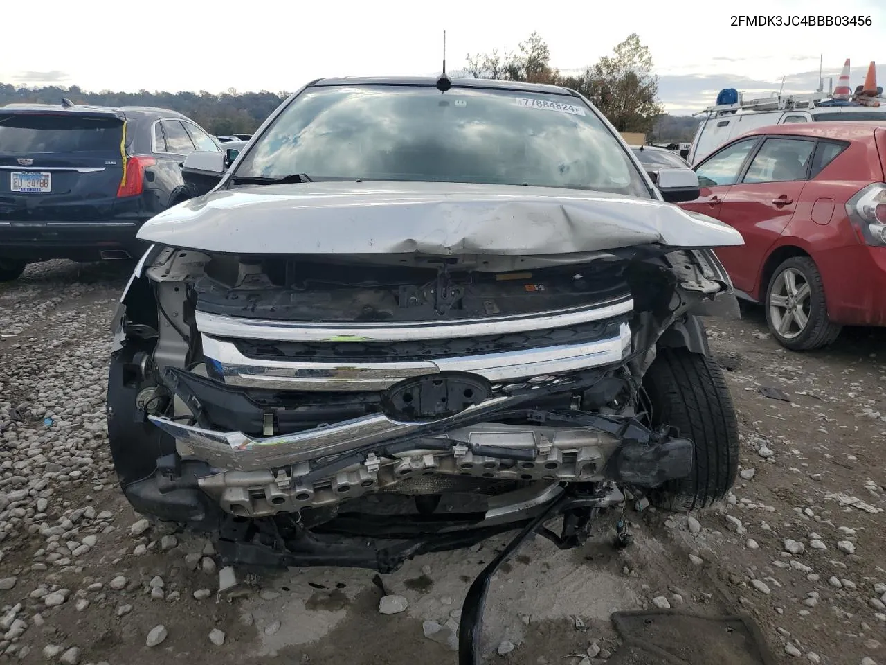 2011 Ford Edge Sel VIN: 2FMDK3JC4BBB03456 Lot: 77884824