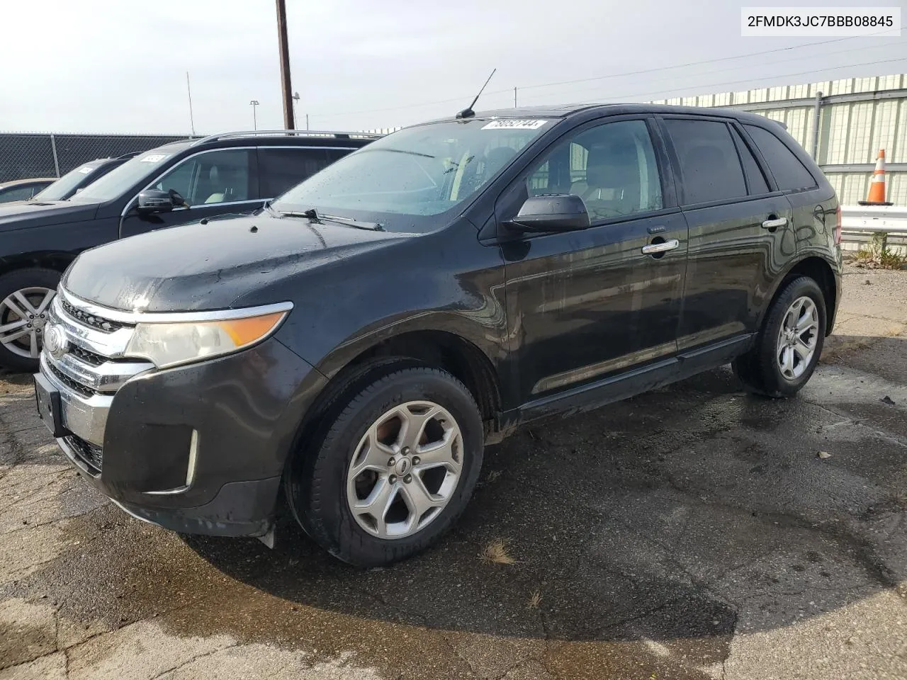 2011 Ford Edge Sel VIN: 2FMDK3JC7BBB08845 Lot: 78052744