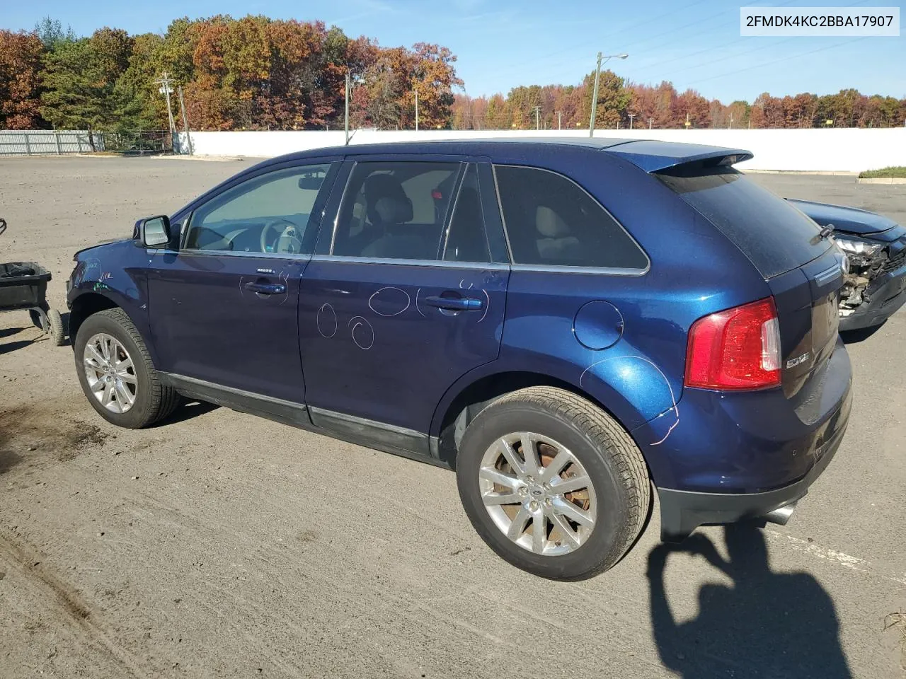 2011 Ford Edge Limited VIN: 2FMDK4KC2BBA17907 Lot: 78158804