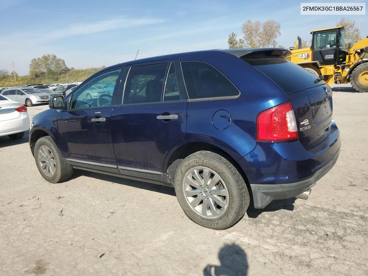 2011 Ford Edge Se VIN: 2FMDK3GC1BBA26567 Lot: 78208694