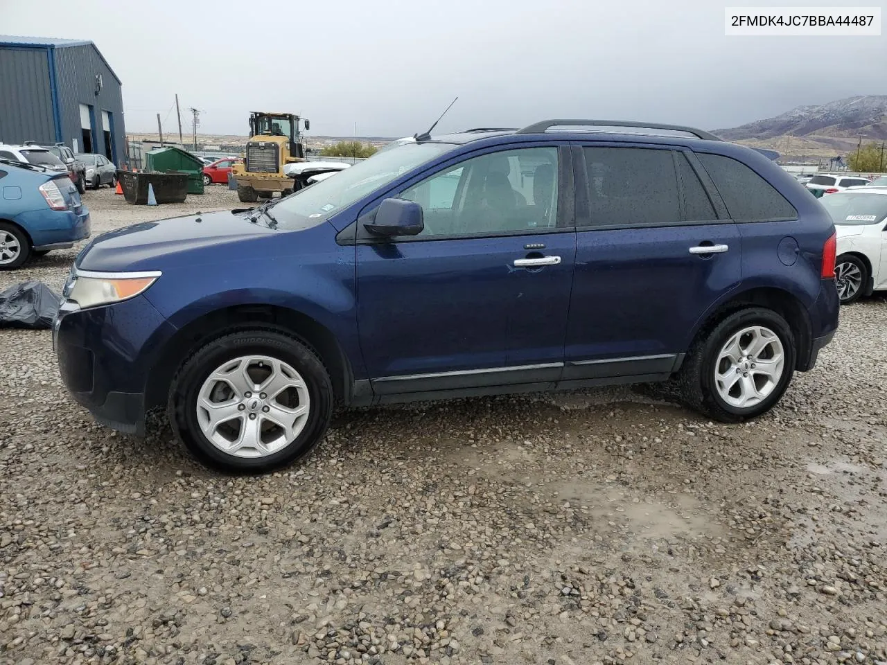 2011 Ford Edge Sel VIN: 2FMDK4JC7BBA44487 Lot: 78277214