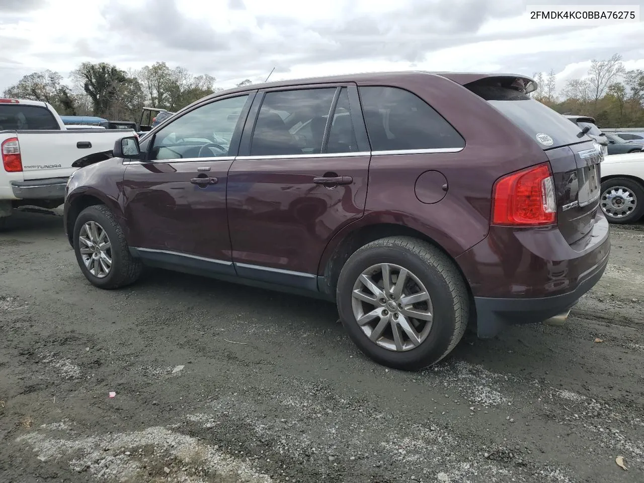 2011 Ford Edge Limited VIN: 2FMDK4KC0BBA76275 Lot: 79219964