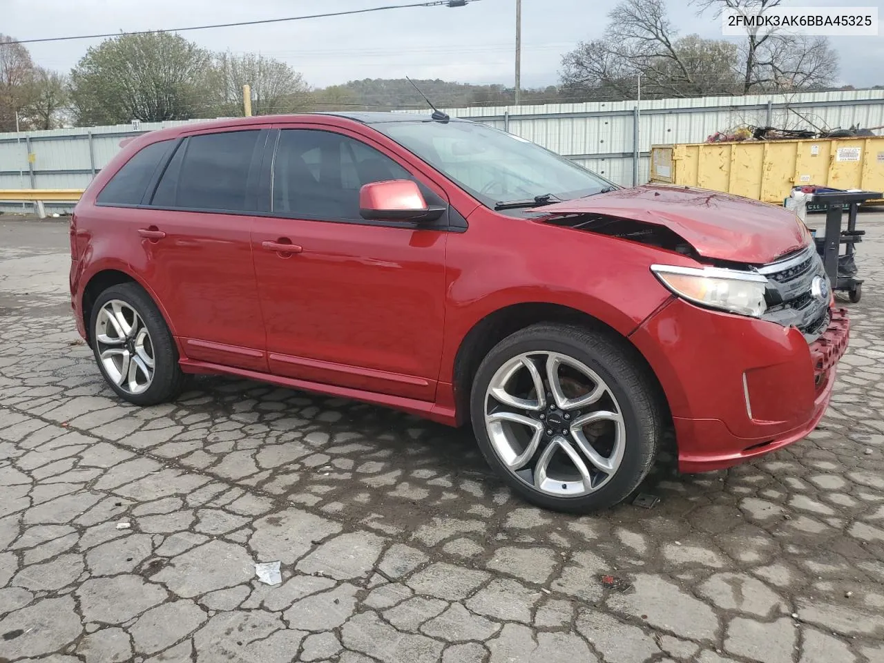 2011 Ford Edge Sport VIN: 2FMDK3AK6BBA45325 Lot: 79316724