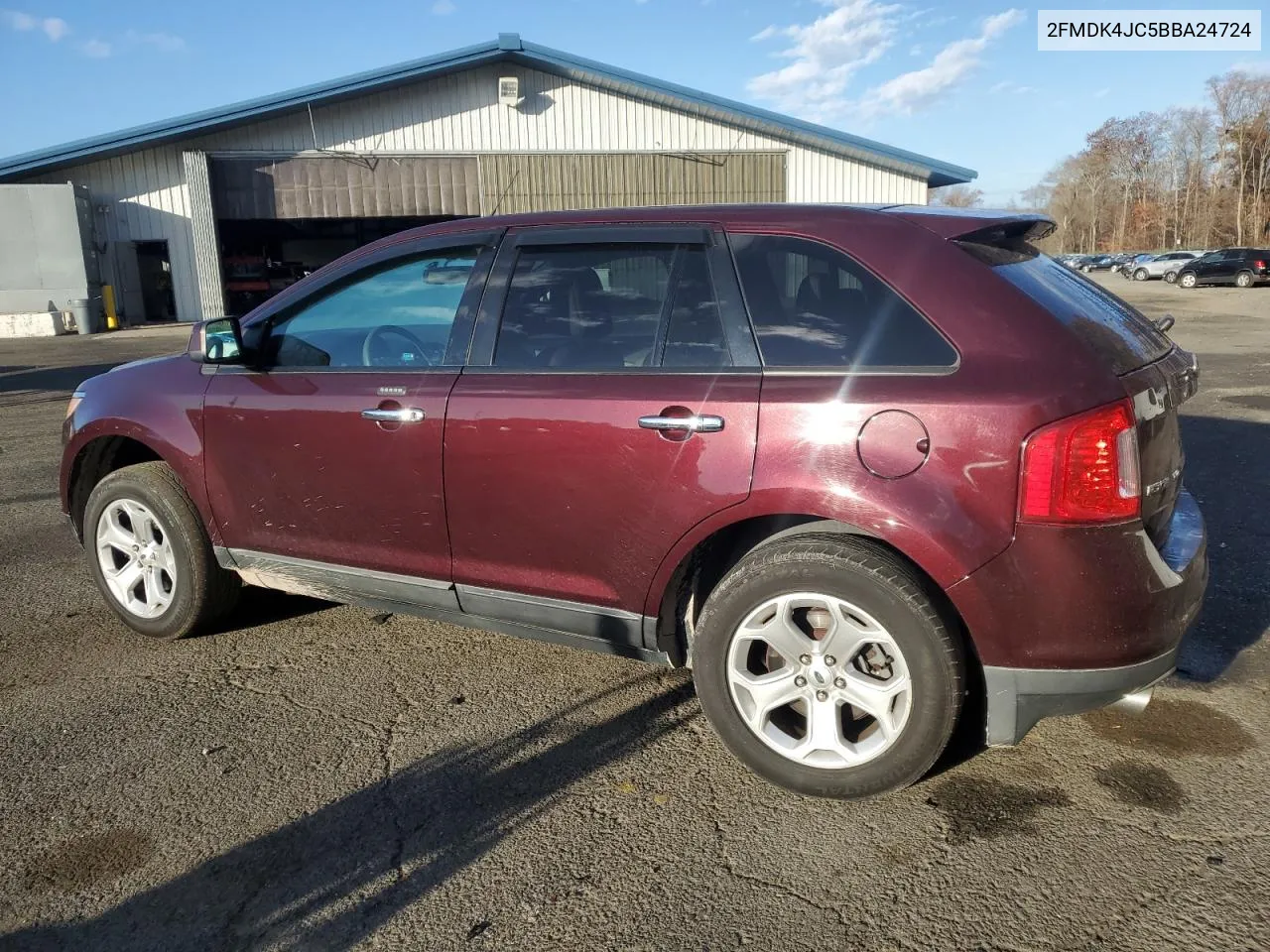 2011 Ford Edge Sel VIN: 2FMDK4JC5BBA24724 Lot: 79539094