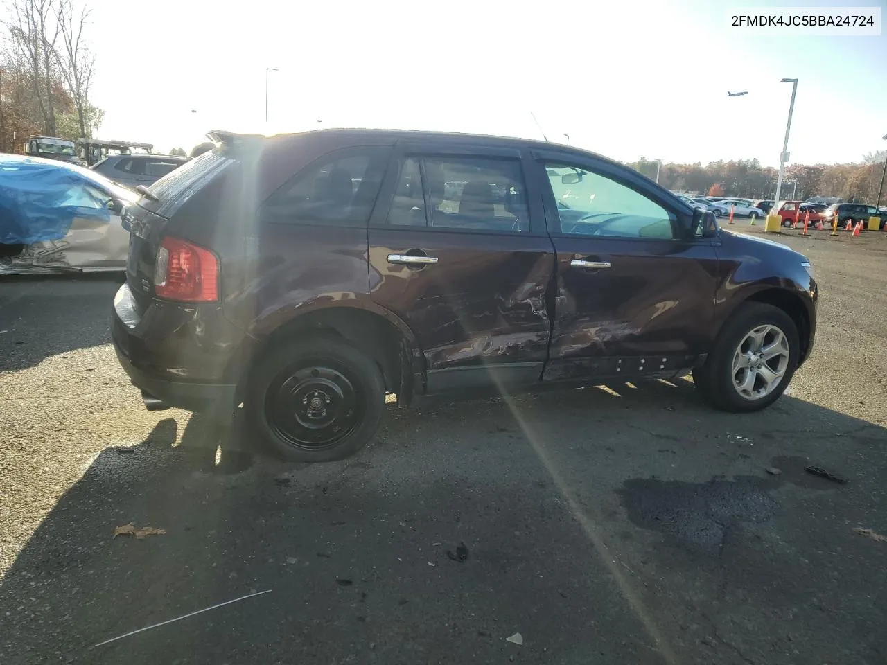 2011 Ford Edge Sel VIN: 2FMDK4JC5BBA24724 Lot: 79539094