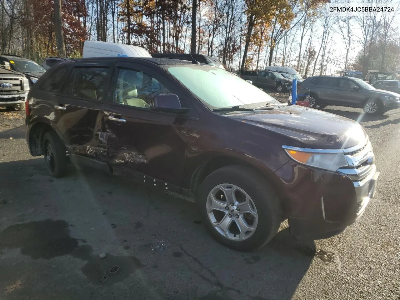 2011 Ford Edge Sel VIN: 2FMDK4JC5BBA24724 Lot: 79539094