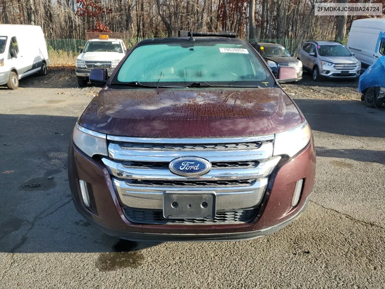 2011 Ford Edge Sel VIN: 2FMDK4JC5BBA24724 Lot: 79539094