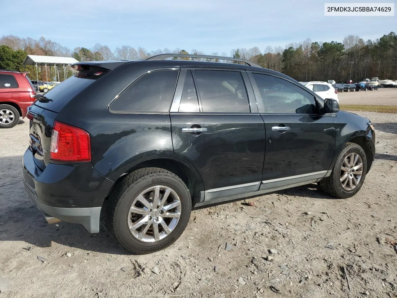 2011 Ford Edge Sel VIN: 2FMDK3JC5BBA74629 Lot: 80723674