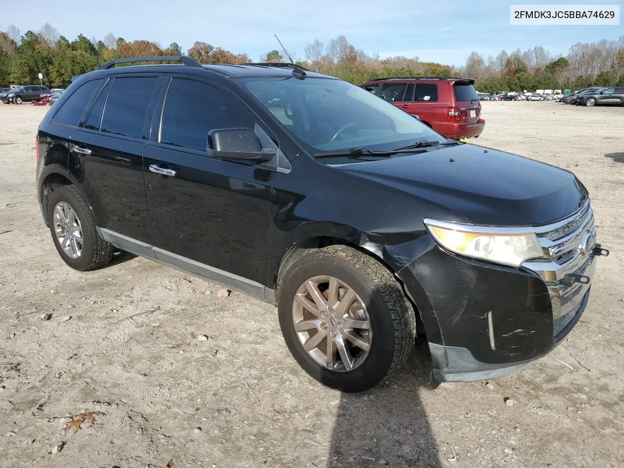 2011 Ford Edge Sel VIN: 2FMDK3JC5BBA74629 Lot: 80723674