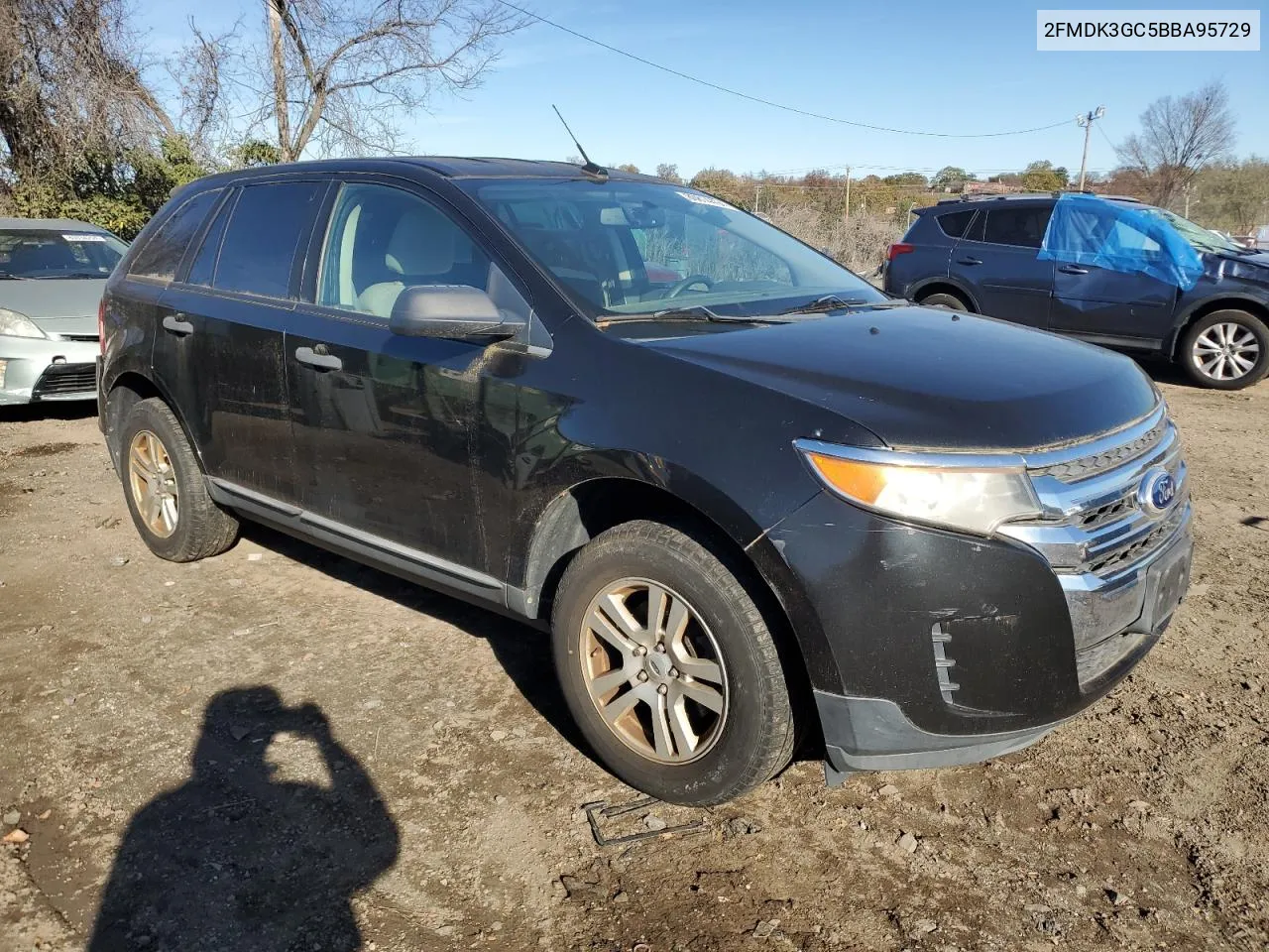 2FMDK3GC5BBA95729 2011 Ford Edge Se